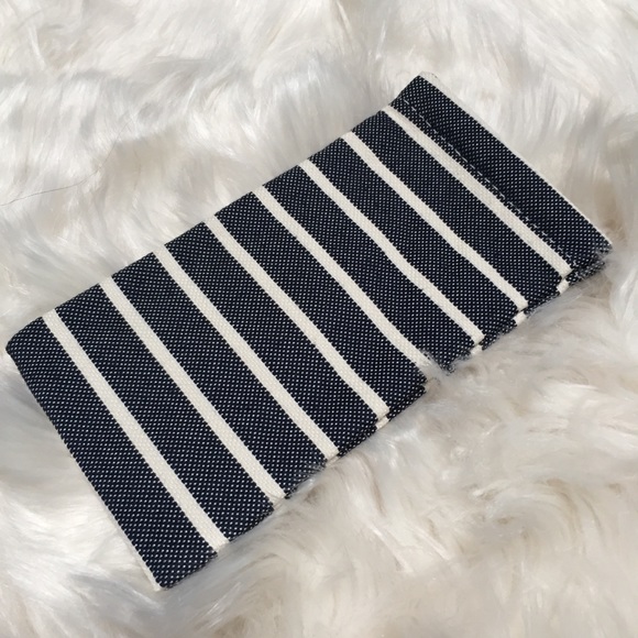 ☀️NWT Toms Navy Riveria Stripe Sunglasses Case - Picture 2 of 3